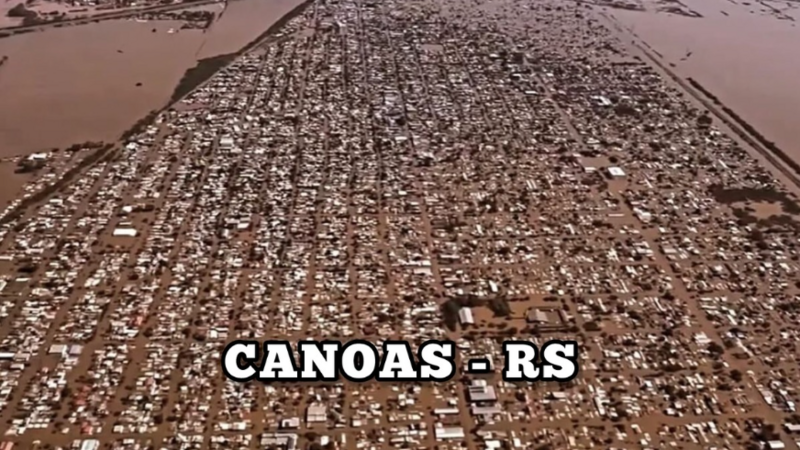 Ajuda aos familiares atingidos pela enchente em Canoas/RS 