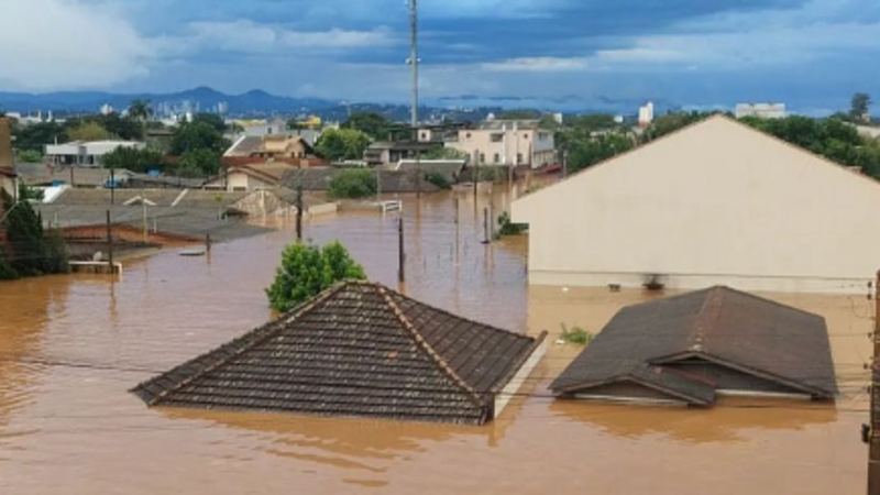 Enchente família Ferreira RS
