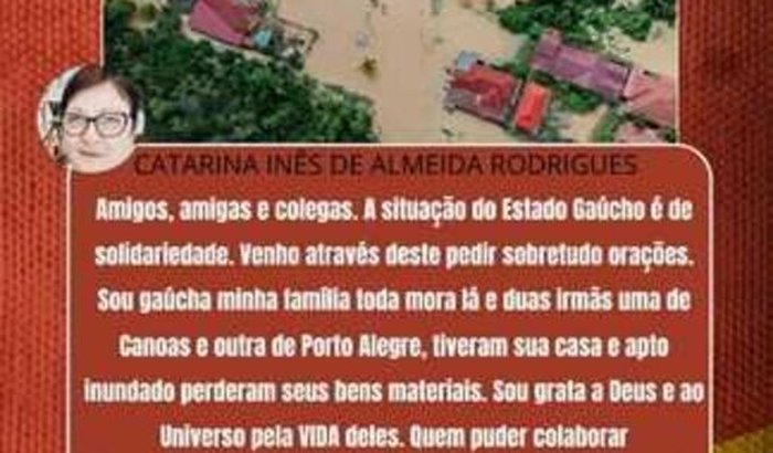 PIX SOLIDÁRIO RS - AJUDEM MINHA FAMÍLIA 