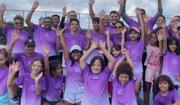 Ajude a turma KIDS do Projeto Grand Slam Tênis de Rua