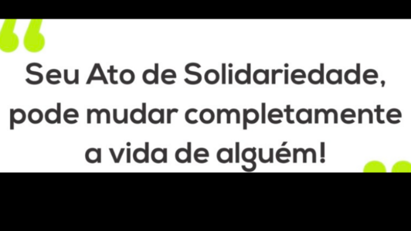 COMPRA DE INSUMOS PARA O RIO GRANDE DO SUL