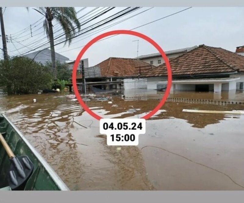 casa da Adriana em Canoas/RS foi completamente inundada todos moveis e local de trabalho danificados Estética VIP