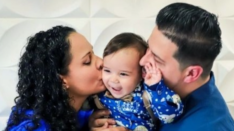 Família atingida pela enchente em Canoas/RS