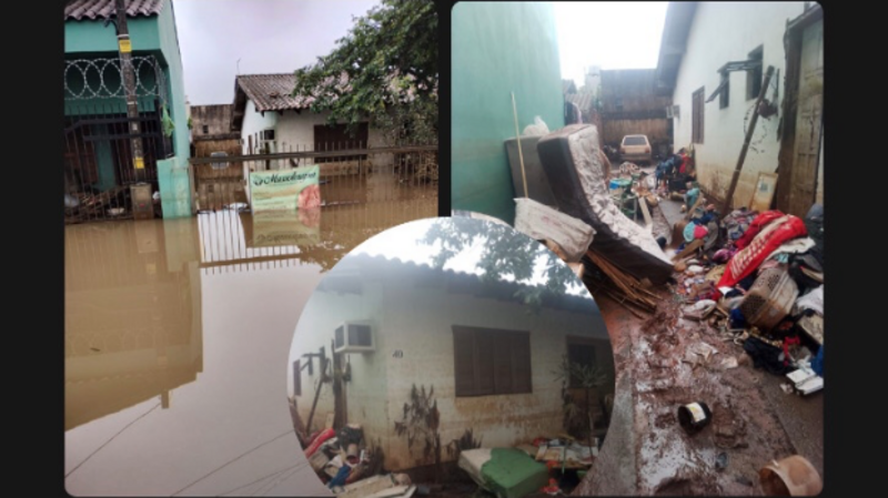 Ajude uma familia da enchente - RS