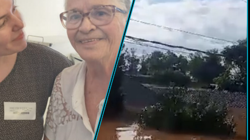 Ajude minha mãe vítima da tragédia no RS