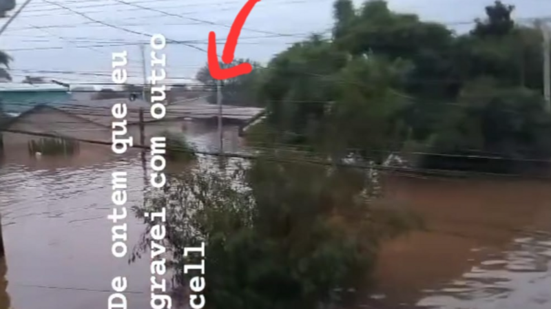 VÍTIMA DO ALAGAMENTO EM CANOAS RS