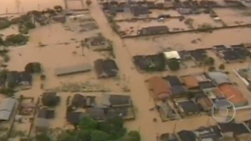 Enchente Canoas Rio Grande do Sul 