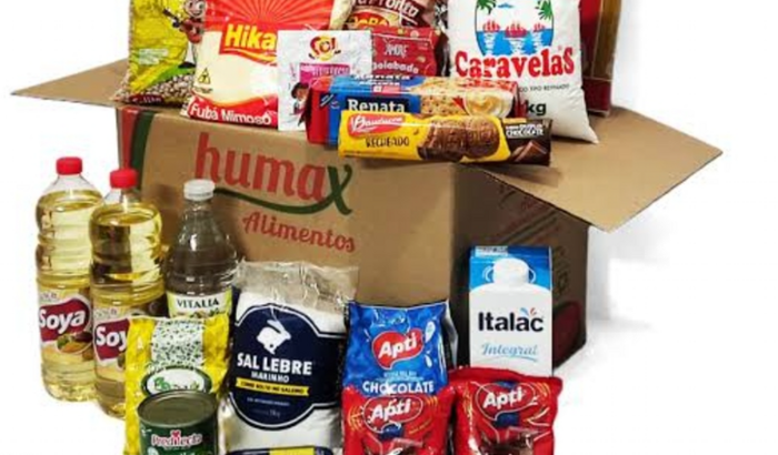 compra de alimentos pessoal está vindo para quintão