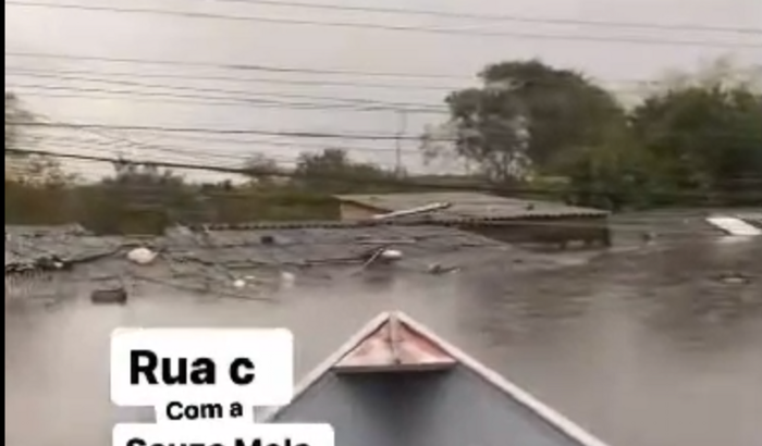 SoS enchentes porto alegre ( Bairro Sarandi)