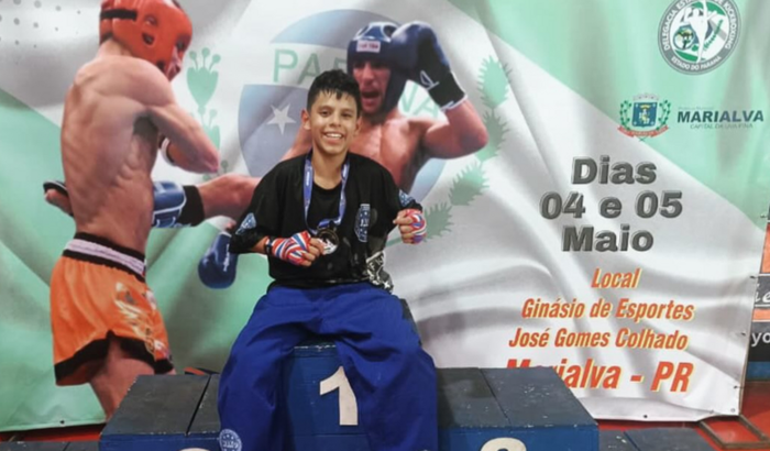 Vakinha do João - Campeão Paranaense de Kickboxing