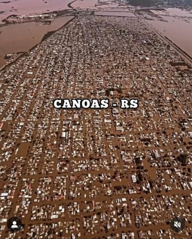Enchente Vale dos Sinos-RS