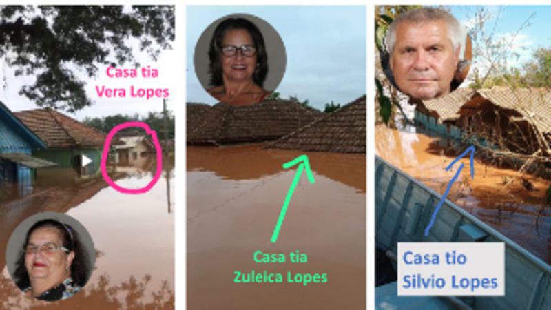 Enchente Triunfo RS | Recuperação Família Lopes