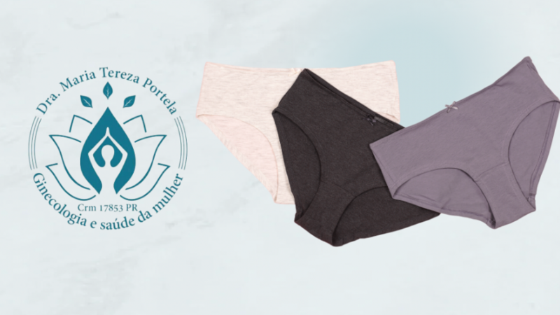 Roupas íntimas novas e absorventes para o RS