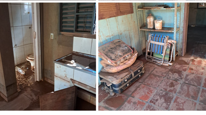 "Ajude minha mãe recomeçar após ter perdido tudo na enchente do Rio Grande do Sul."