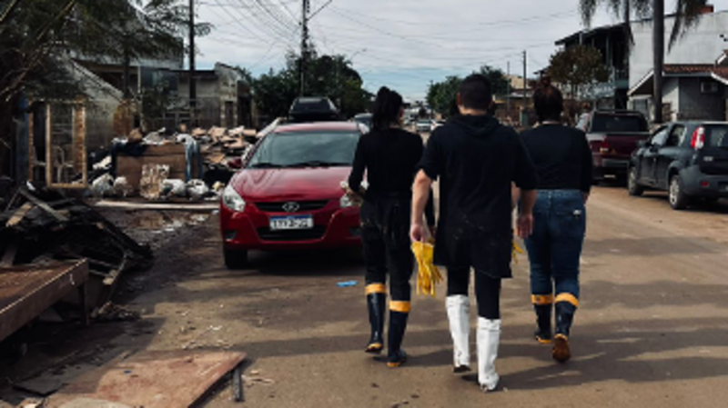 Janela Voluntária: Ajuda na Limpeza e Reconstrução - Chuvas RS