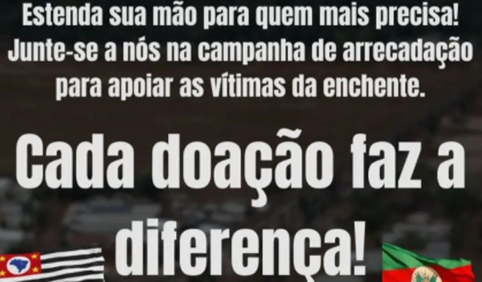 Vakinha UniFSP AjudaRS