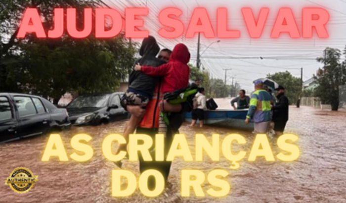 Dinheiro para as crianças do RS