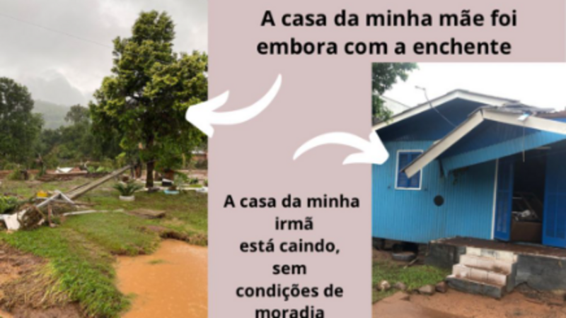 Juntos pela reconstrução das casas