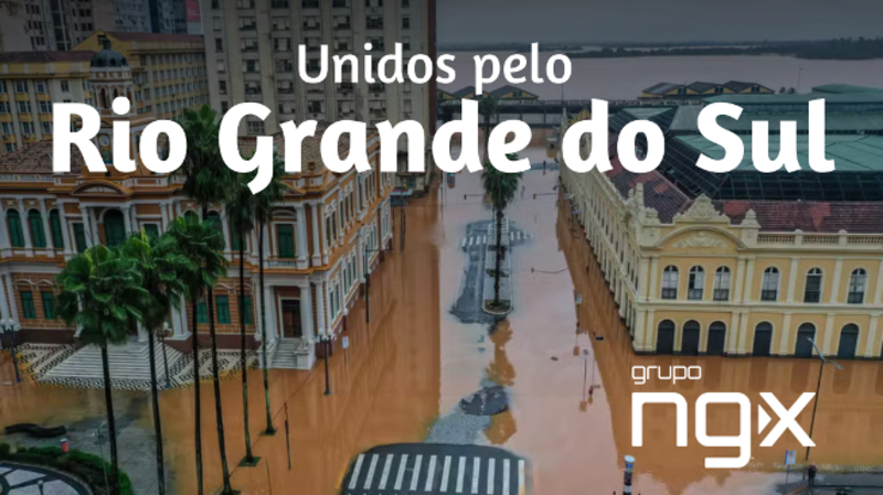 Ajuda Solidária Grupo NGX - Colaboradores Atingidos pelas Enchentes 