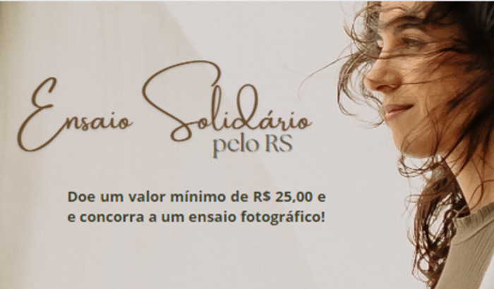 Ensaio Solidário em SP em apoio ao RS