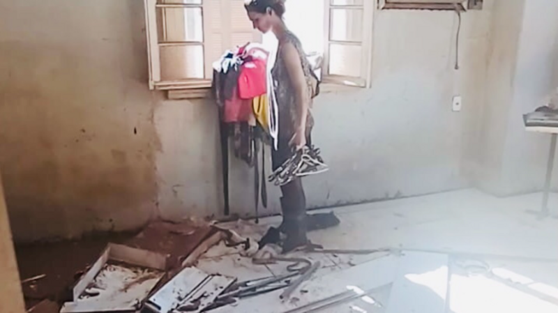 Enchente em casa em Bom Retiro do Sul - RS