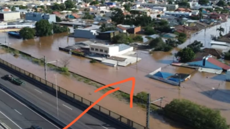 Ajuda minha família a reconstruir sua vida após o desastre no RS