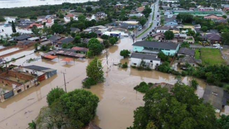 Perdemos tudo na enchentes