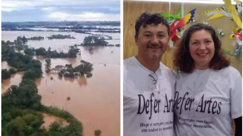 Apoio ao pós enchente - Família Defer e familiares