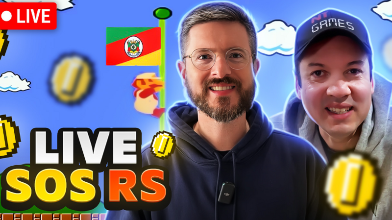 SOS RS - Amigos Retro Gamers