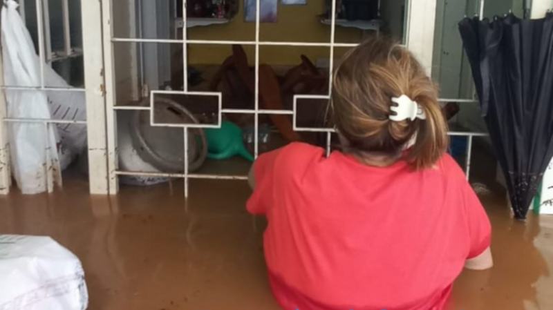 Reconstrução do nosso lar pós enchente 