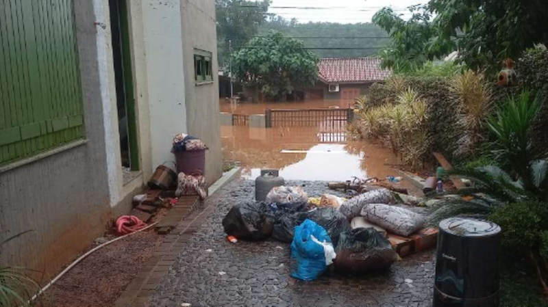 Ajuda para vítimas da enchente no Vale do Taquari