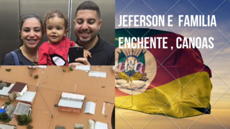 Solidariedade RS, Jeferson e família.
