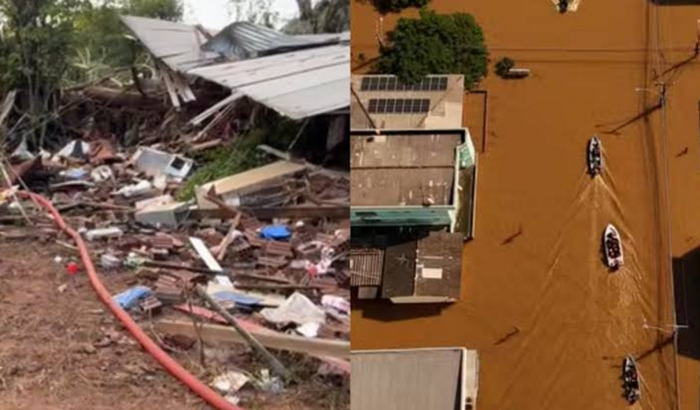 Ajudar as Crianças e os Bebês do Rio Grande do Sul