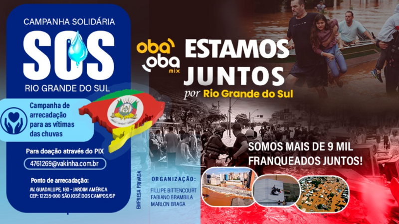 Oba Oba Mix: SOS Juntos pelo Rio Grande do Sul 