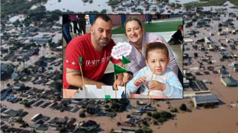 Recomeçar - Família após enchente 