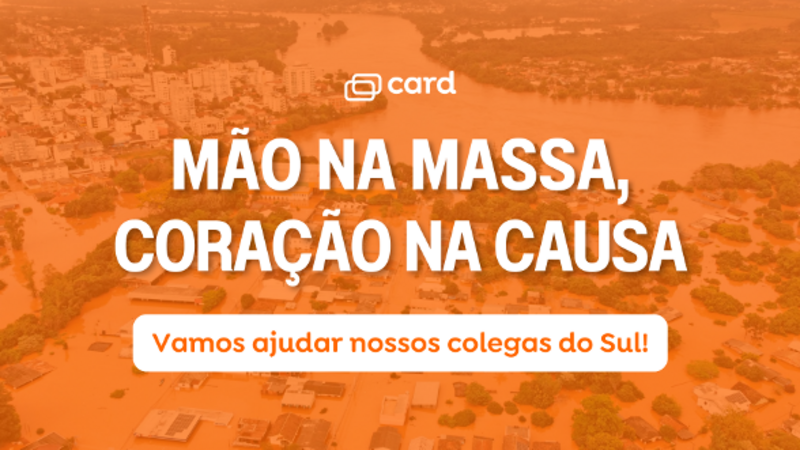 Card Solidário com Rio Grande do Sul 