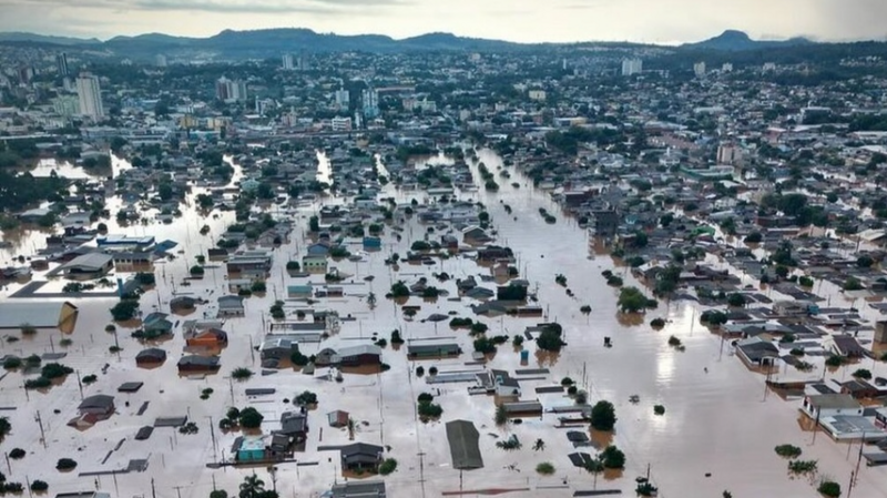 Vakinha para ajudar as pessoas atingidas pelas enchentes
