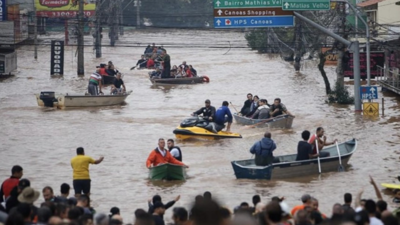 SOS Enchentes RS - 9 Famílias perderam tudo