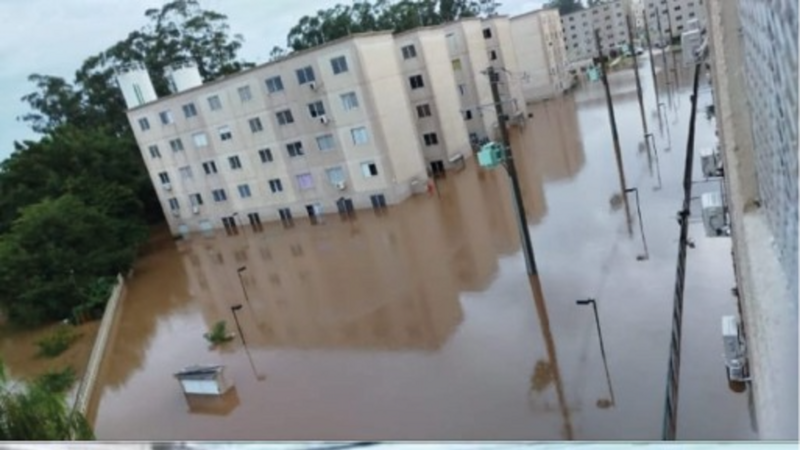 Ajuda a familia de Sheila Martins atingida pelas enchentes no Rio Grande do Sul
