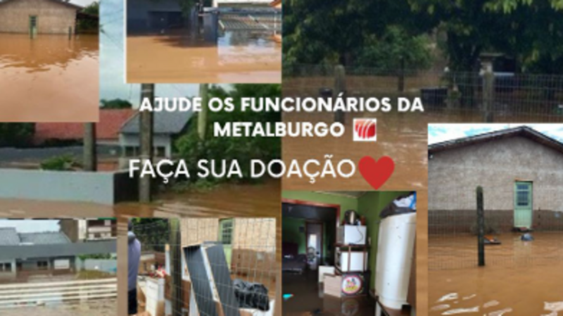 AJUDE OS FUNCIONÁRIOS DA METALBURGO