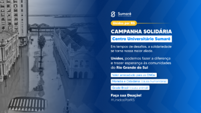 Unidos por RS | Centro Universitário Sumaré