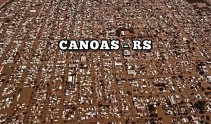 Ajuda aos amigos de Canoas!