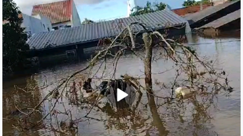 Ajuda a vítimas da enchente no Rio Grande do Sul