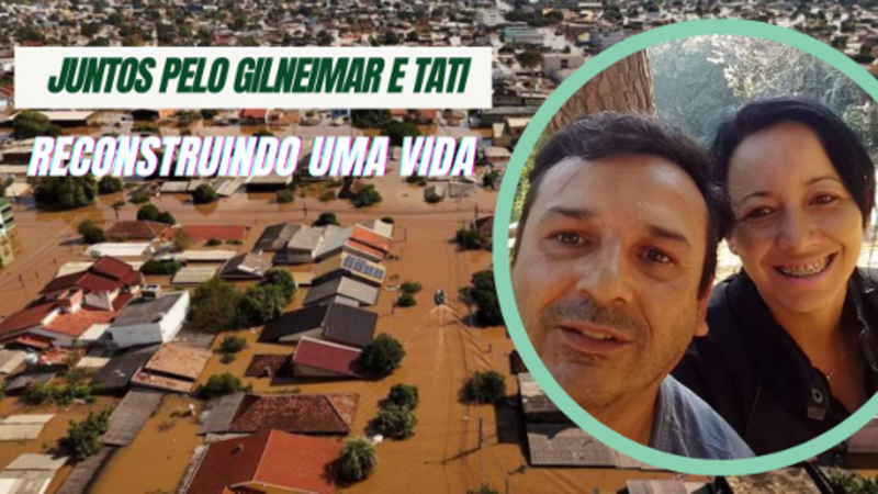 Juntos pelo Gilneimar e Tati