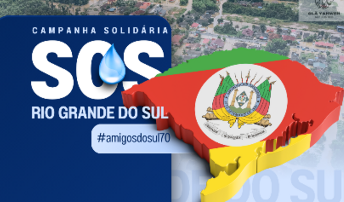 amigosdosul70 - Campanha de arrecadação para as vítimas das chuvas