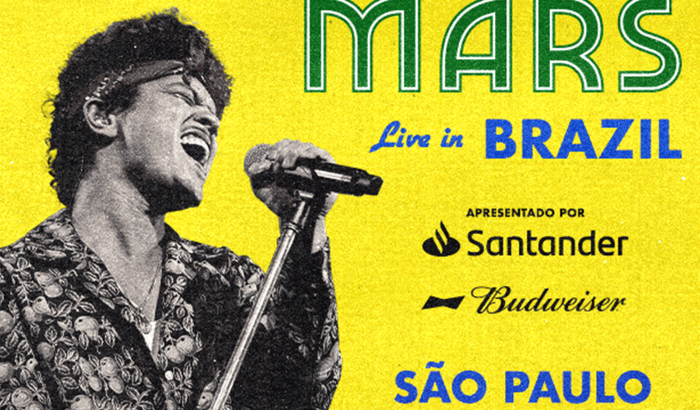 Ajuda para ir no show do Bruno Mars 