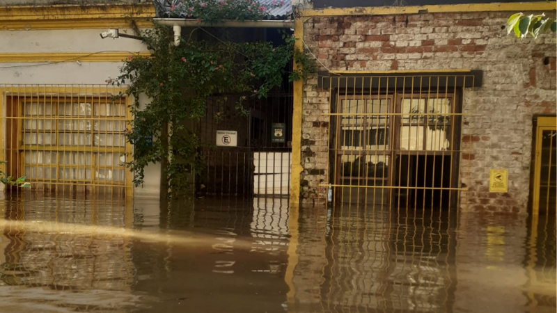 Casa Perdida na Enchente do RS