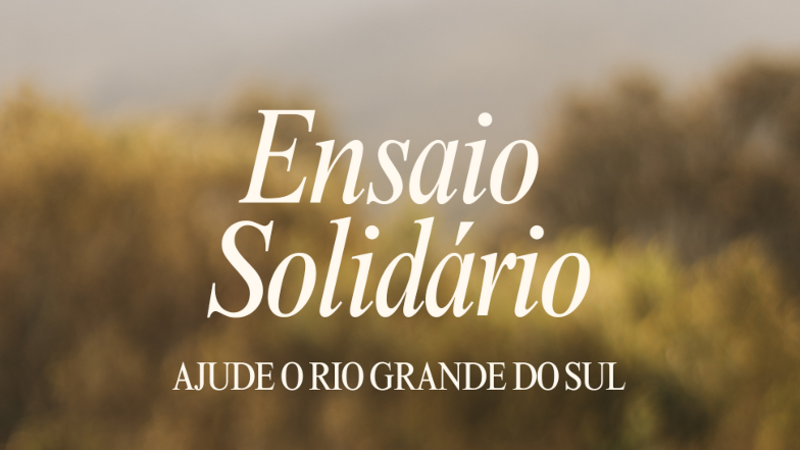 Ensaio Solidário - pelo RS.