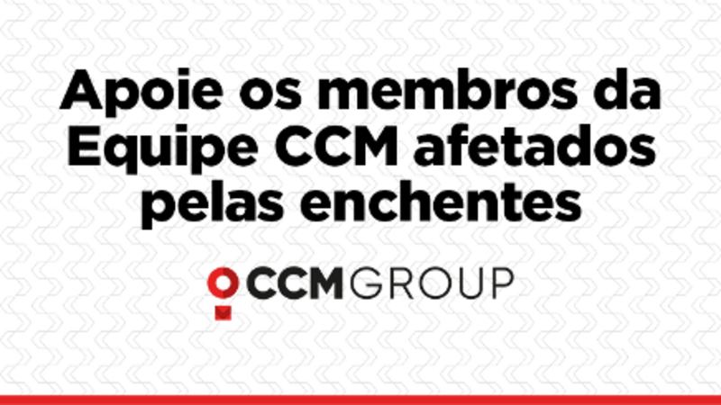 Ajude os colegas da CCM afetados pela enchente 