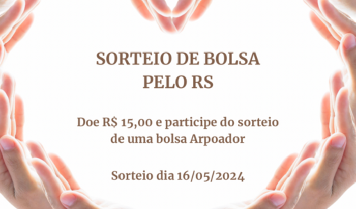 Sorteio Bolsa Arpoador pelo RS